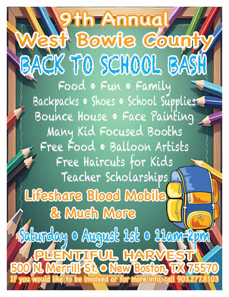 2026 Back to School Bash