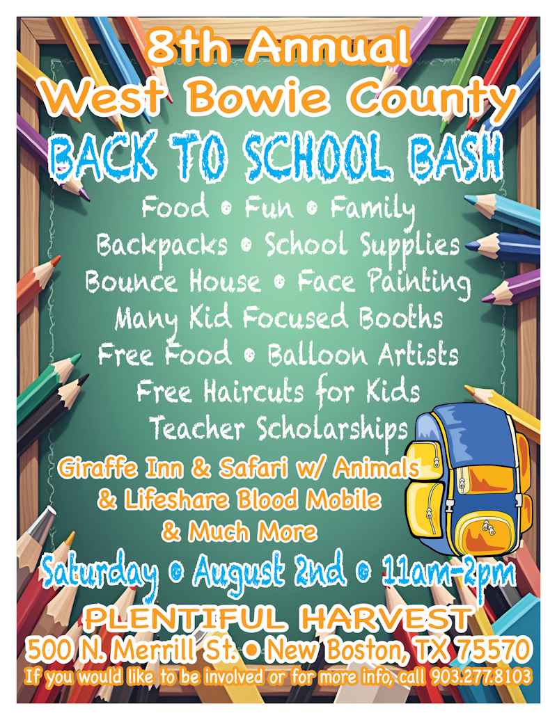 Back to School Bash Back to School Bash