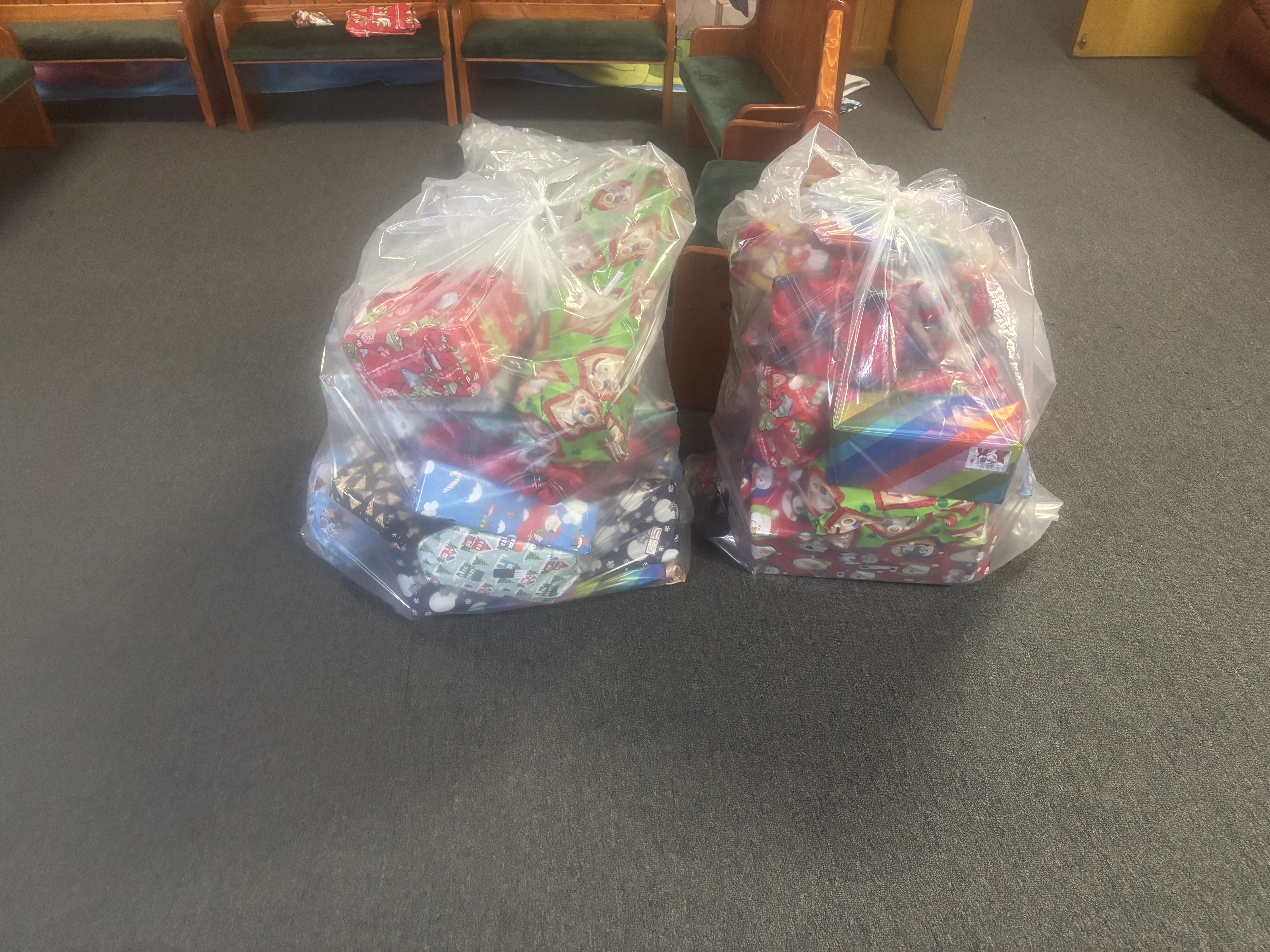 Wrapped Presents Wrapped Presents