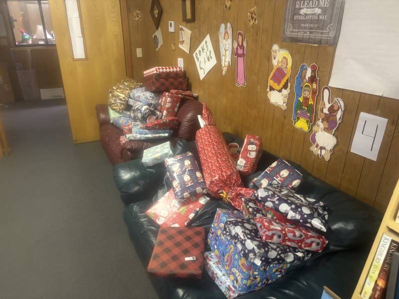 Wrapped Presents Wrapped Presents